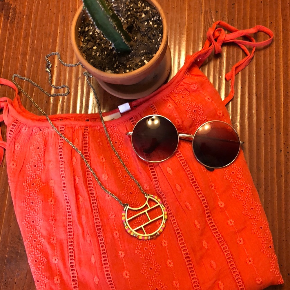 Urban Outfitters Geometric Pendant Necklace